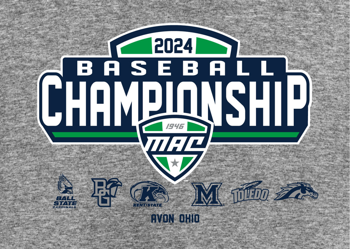 2024 MAC Baseball Championship Event Tee Shop MAC Sports