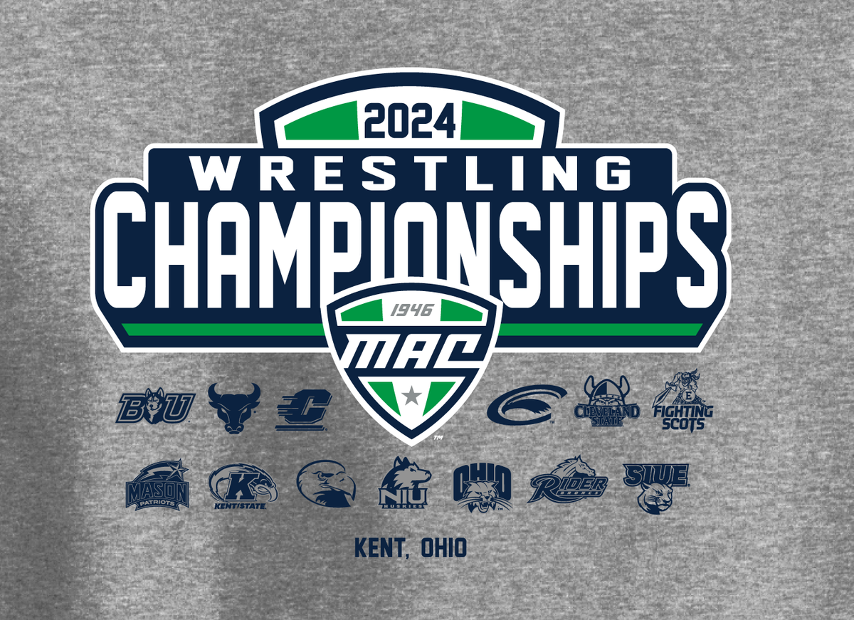 2024 MAC Wrestling Championships Event Tee Shop MAC Sports