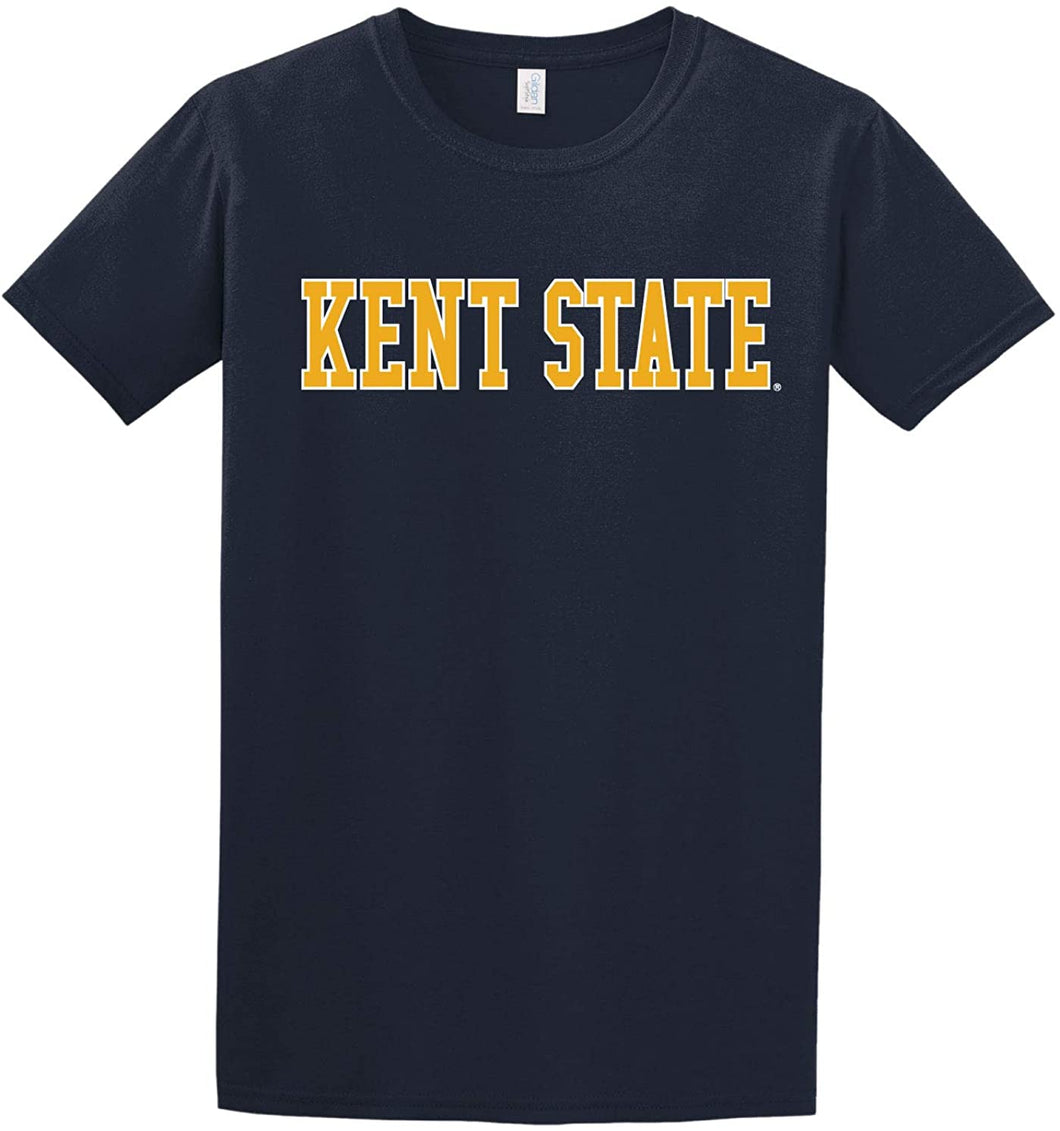 Kent State University Golden Flashes NCAA Block Unisex T-Shirt