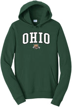 Load image into Gallery viewer, Ohio University Bobcats NCAA Jumbo Arch Unisex Hooded Sweatshirt

