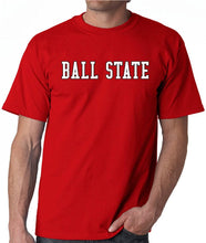 Load image into Gallery viewer, Ball State University Cardinals NCAA Block Unisex T-Shirt
