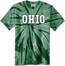 Load image into Gallery viewer, Ohio University Bobcats NCAA Tie Dye Unisex T-Shirt
