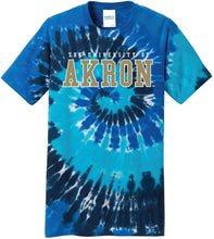 Load image into Gallery viewer, Akron Zips NCAA Tie Dye Adult T-Shirt
