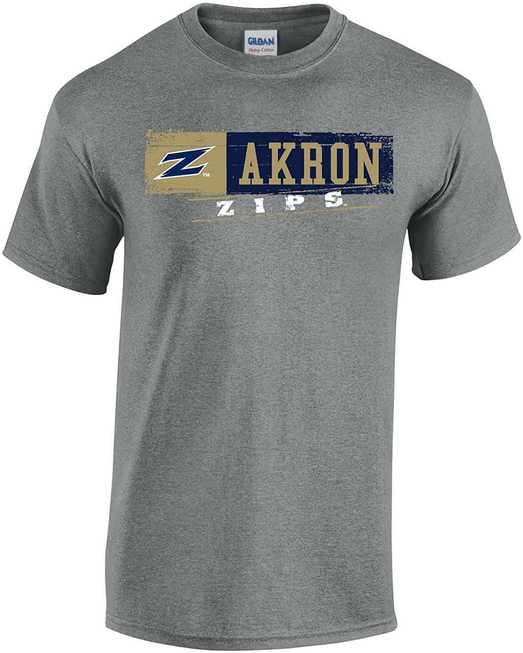 J2 Sport University of Akron Zips NCAA Sticker Unisex T-Shirt