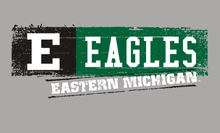 Load image into Gallery viewer, Eastern Michigan University Eagles NCAA Sticker Unisex T-Shirt
