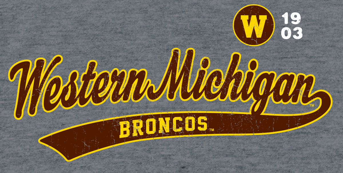 Western Michigan University Women's Broncos Long Sleeve T-Shirt