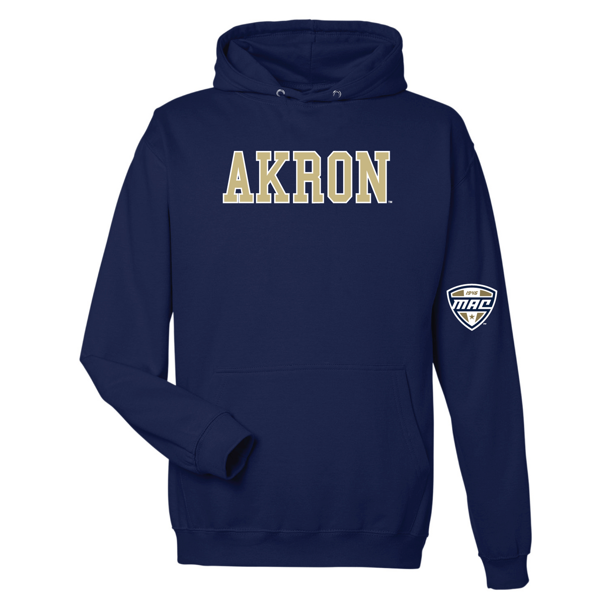 The University of Akron Zips Block