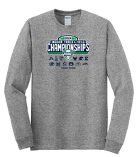 Load image into Gallery viewer, 2024 MAC Indoor Track &amp; Field Championships Long Sleeve Event Tee
