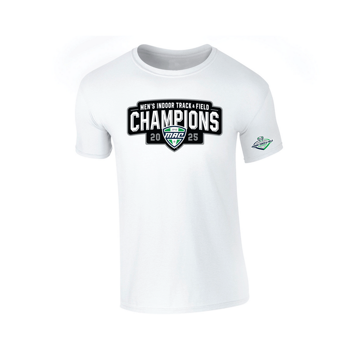 Mid-American Conference 2025 Men's  Indoor Track & Field Champions T-Shirt