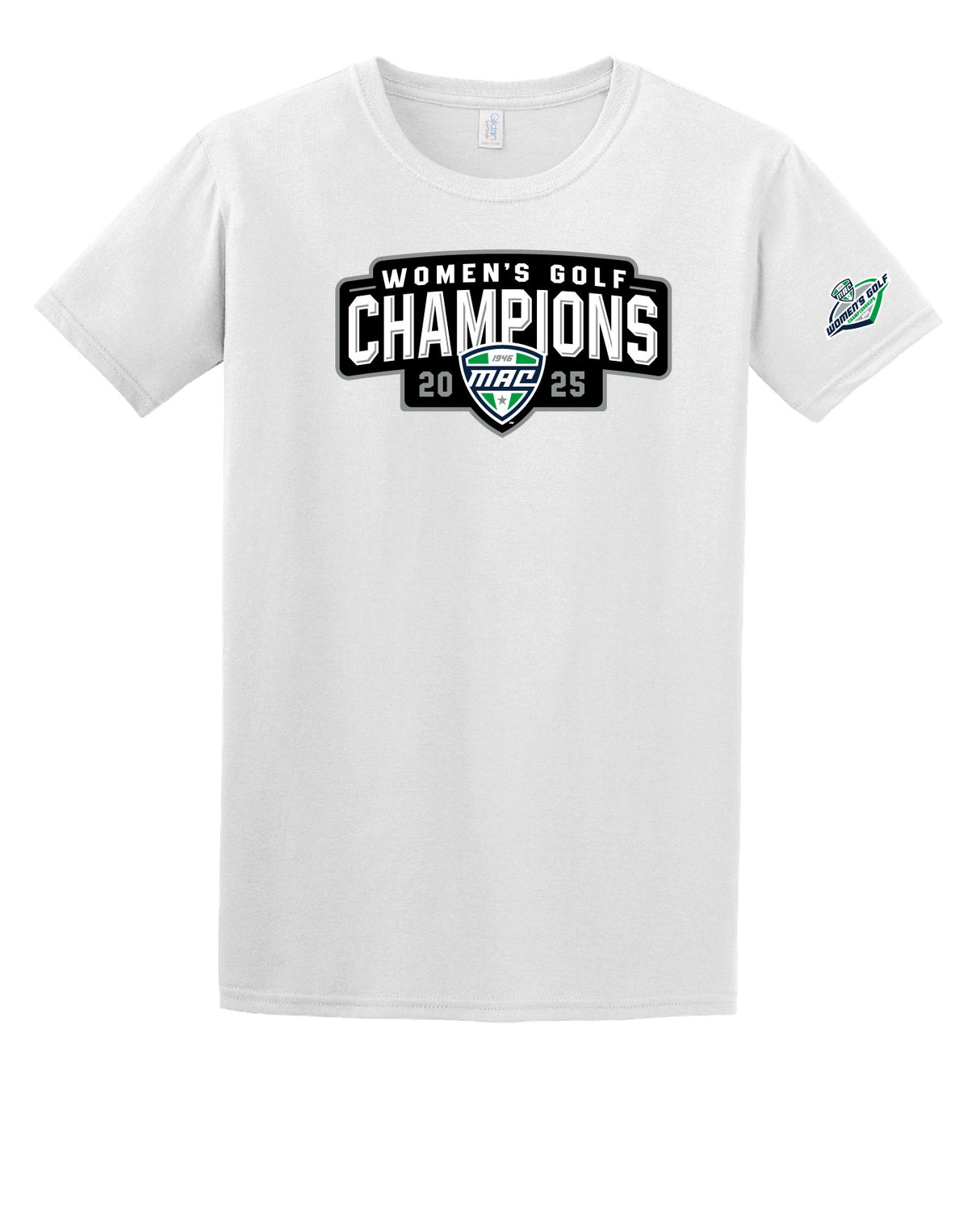 Mid-American Conference 2025 Women's Golf Champions T-Shirt