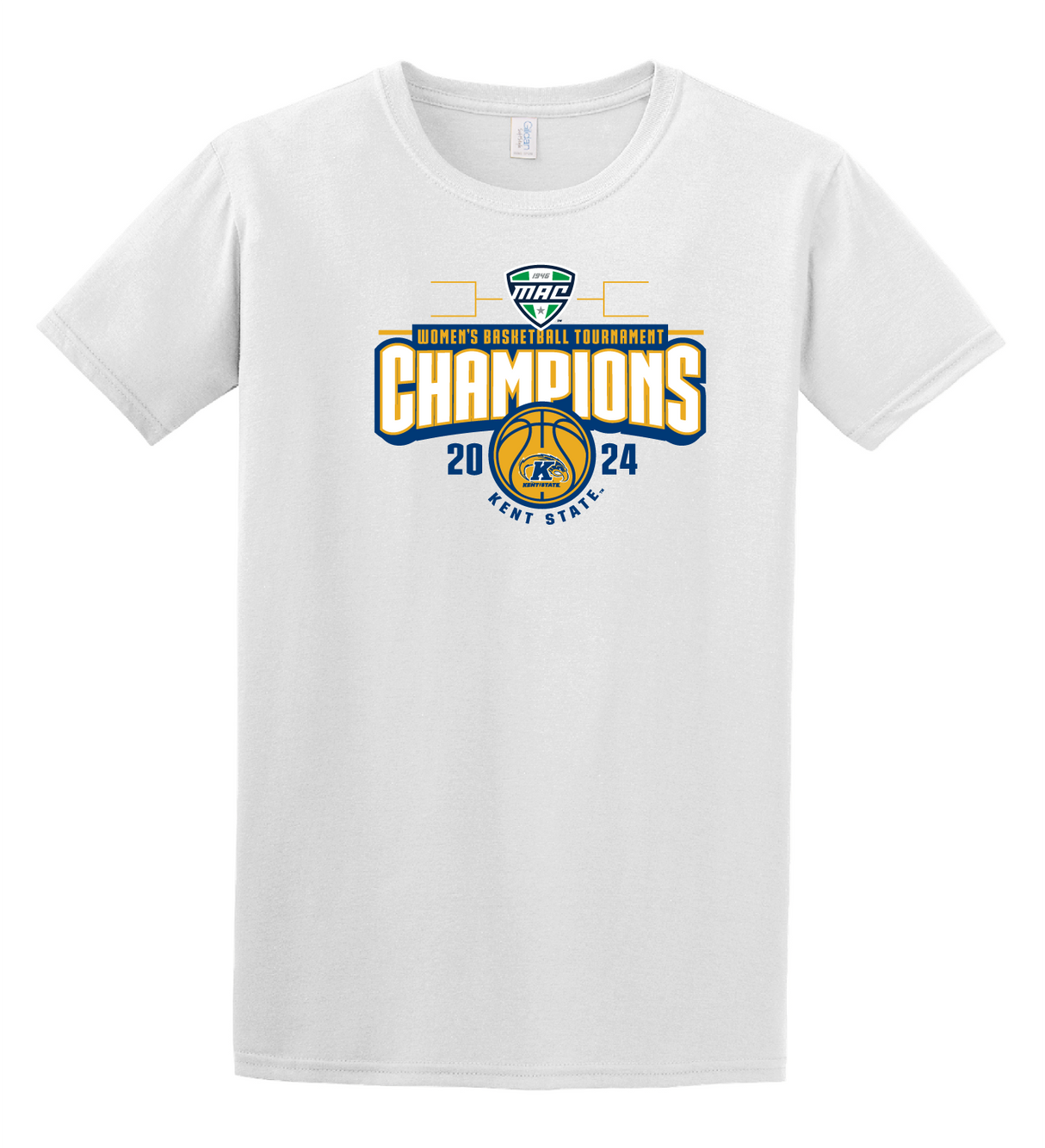 2024 Official MAC Women's Champion Basketball Locker Room Tee