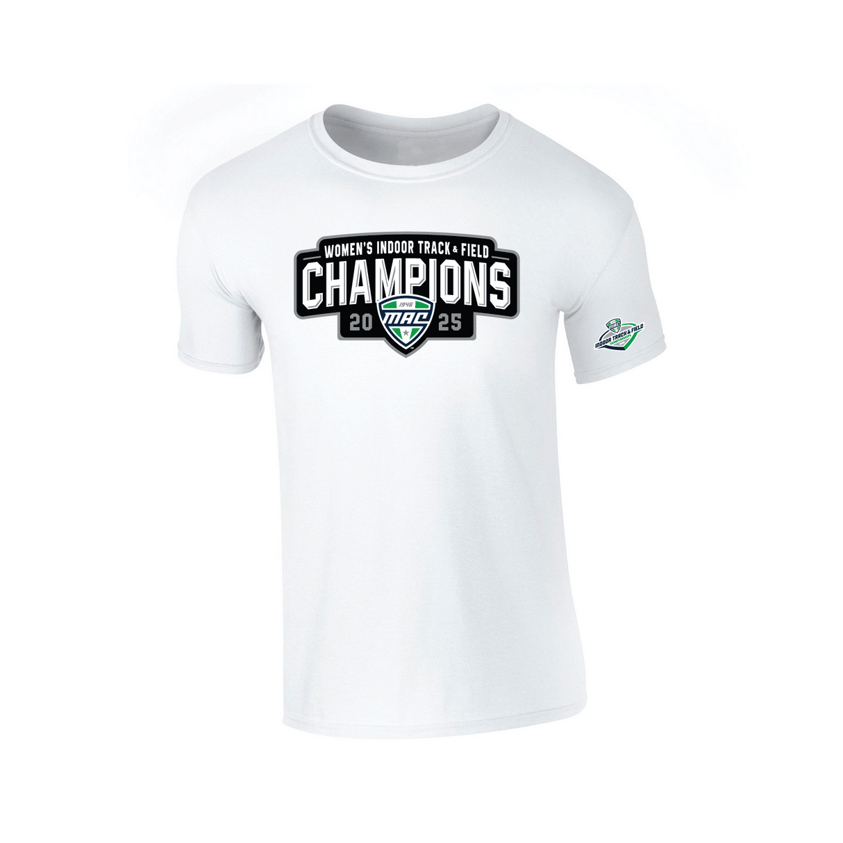 Mid-American Conference 2025 Women's Indoor Track & Field Champions T-Shirt