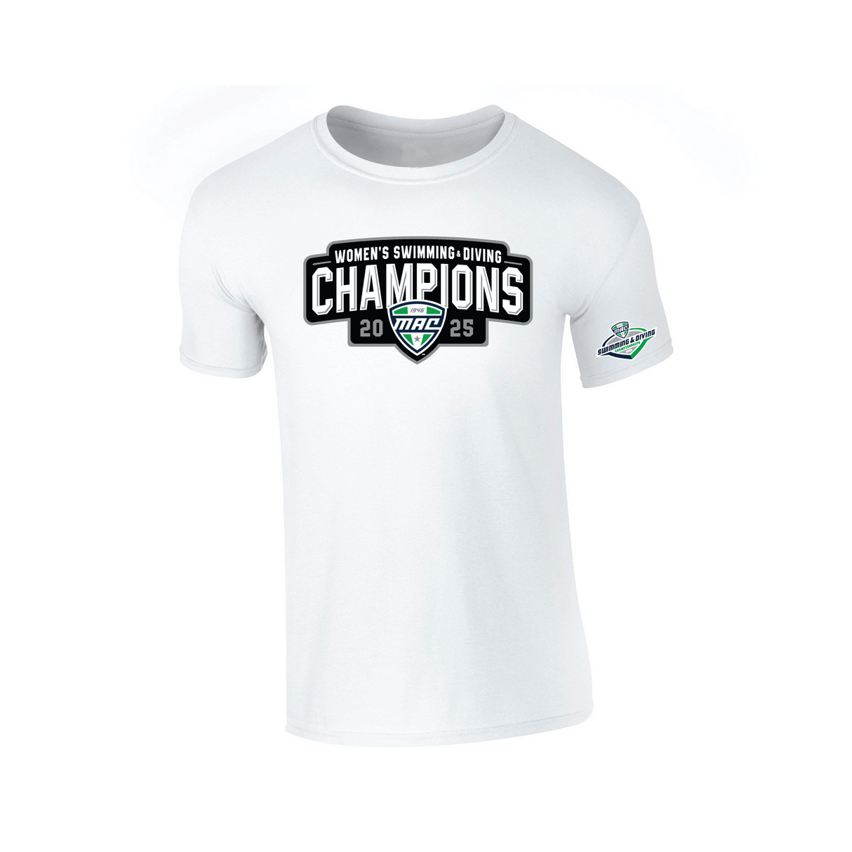 Mid-American Conference 2025 Women's Swim & Dive Champions T-Shirt