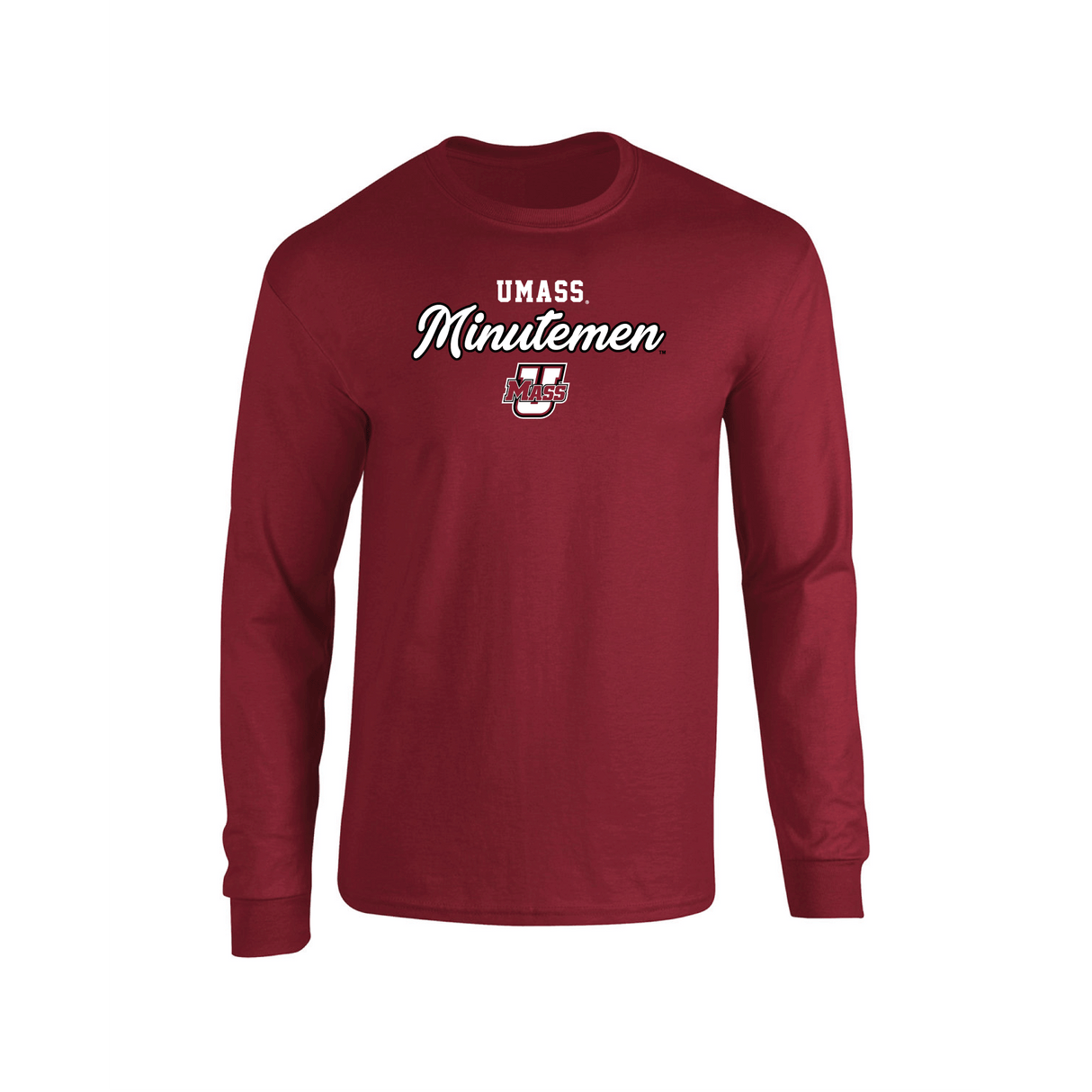 University of Massachusetts Minutemen Machine Script