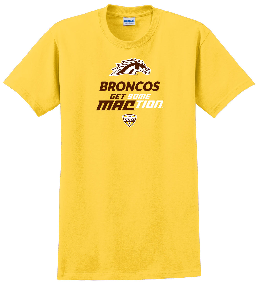 Western Michigan University Broncos NCAA MACtion Unisex T-Shirt