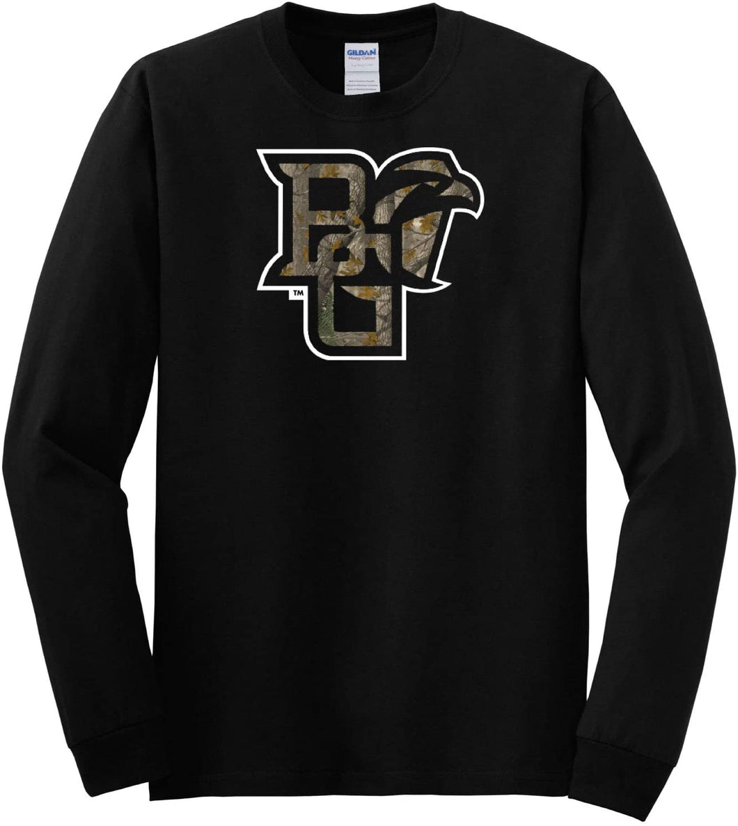 Bowling Green State Falcons NCAA Camo Mascot Unisex T-Shirt