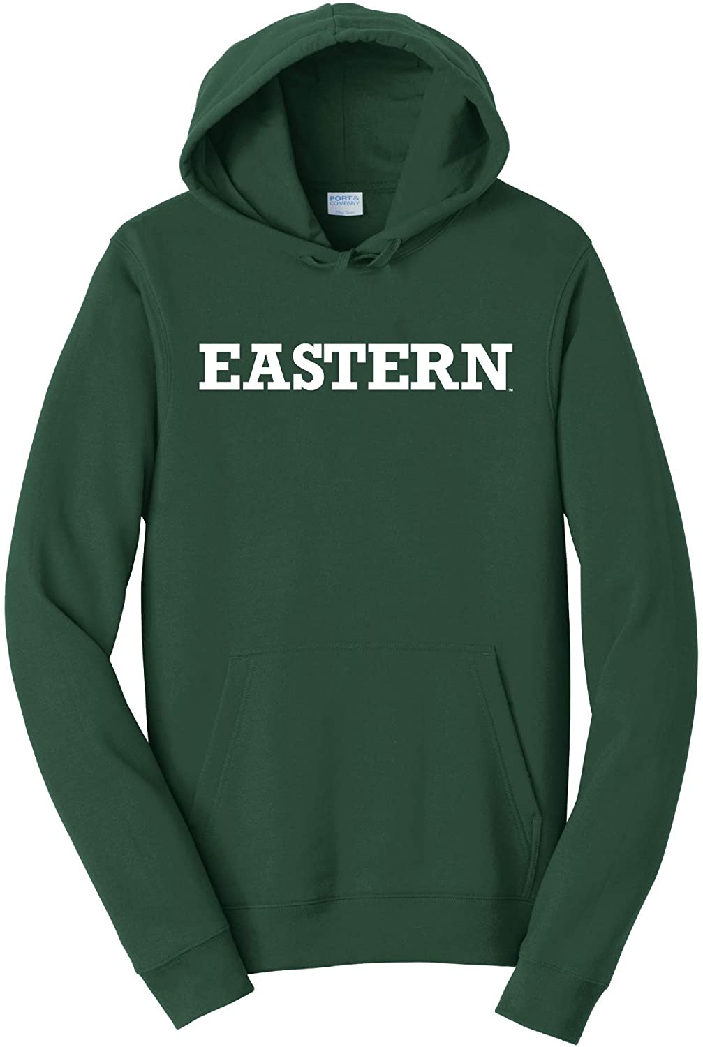 Eastern Michigan University Eagles NCAA Block Unisex Hooded Sweatshirt