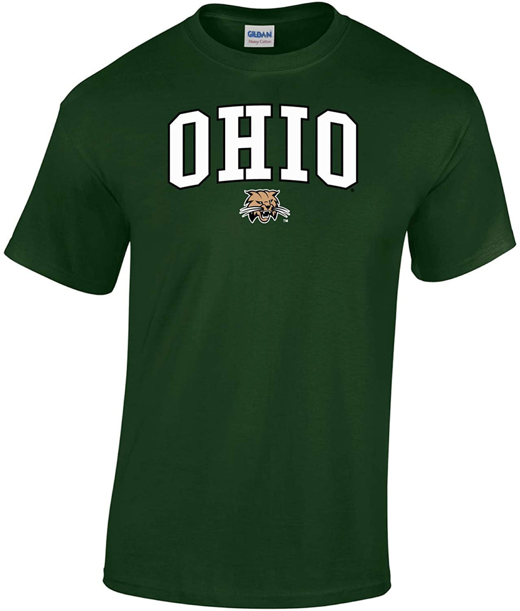 Ohio University Bobcats NCAA Jumbo Arch Unisex T-Shirt