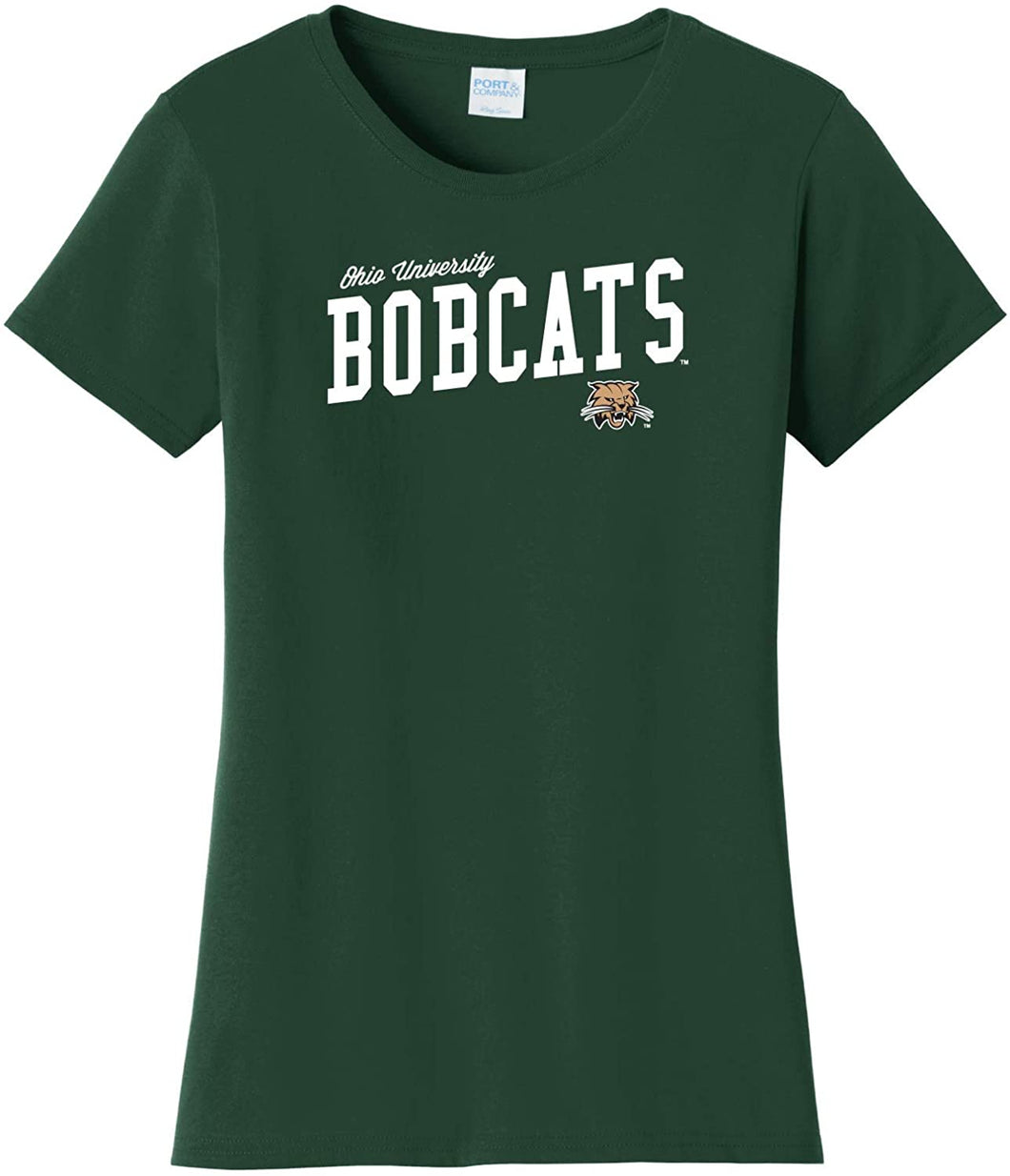 Ohio University Bobcats NCAA Uphill Victory Women's T-Shirt
