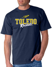 Load image into Gallery viewer, University of Toledo Rockets NCAA Campus Script Unisex T-Shirt
