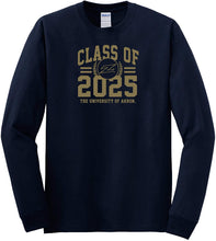 Load image into Gallery viewer, University of Akron Zips NCAA Class of 2025 Arch Long Sleeve T-Shirt
