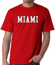Load image into Gallery viewer, J2 Sport Miami University Redhawks NCAA Block Unisex Grey T-Shirt
