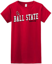 Load image into Gallery viewer, Ball State University Cardinals NCAA Uphill Victory Women&#39;s T-Shirt
