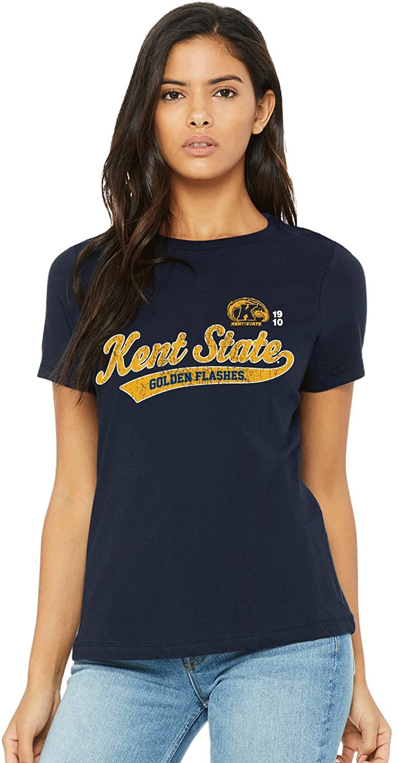 Kent State University Golden Flashes NCAA Sport Tail Women's T-Shirt