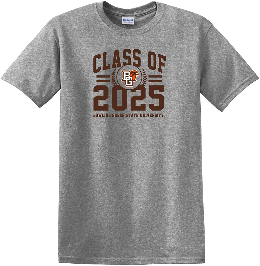 Bowling Green State Falcons NCAA Class of 2025 Arch T-Shirt