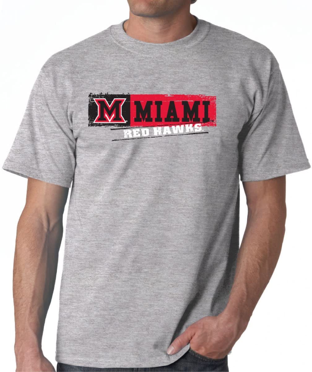 J2 Sport Miami University Redhawks NCAA Sticker Unisex T-Shirt