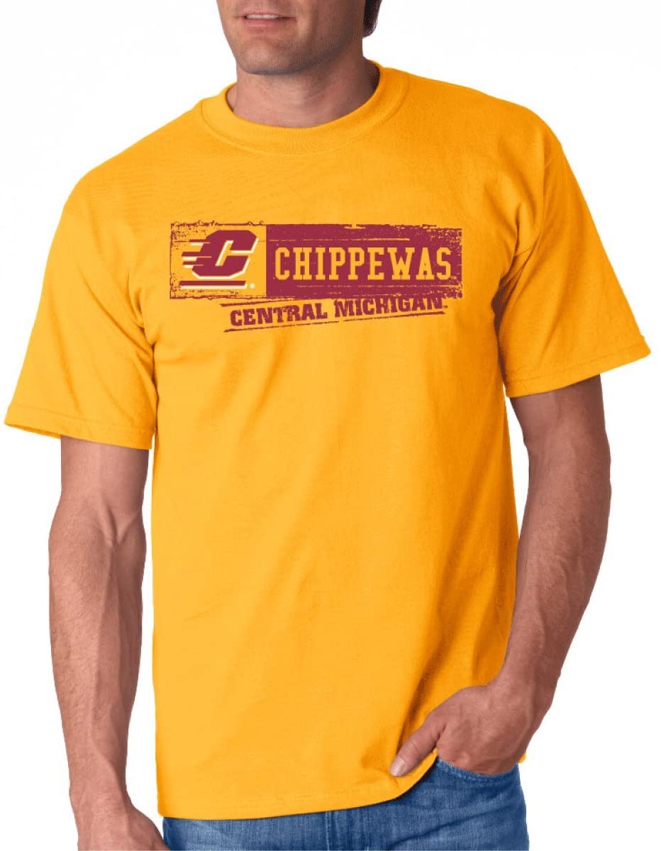 J2 Sport Central Michigan University Chippewas NCAA Sticker Unisex T-Shirt