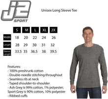 Load image into Gallery viewer, Ohio University Bobcats NCAA Jumbo Arch Unisex Long Sleeve T-Shirt
