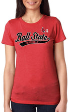 Load image into Gallery viewer, Ball State University Cardinals NCAA Old School Juniors T-Shirt
