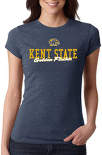 Load image into Gallery viewer, Kent State University Golden Flashes NCAA Campus Script Women&#39;s T-Shirt
