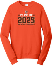 Load image into Gallery viewer, Bowling Green State Falcons NCAA Class of 2025 Stacked Crewneck Sweatshirt
