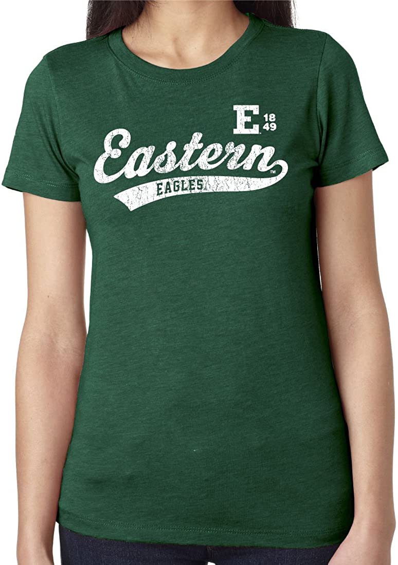 Eastern Michigan University Eagles NCAA Sport Tail Women's T-Shirt