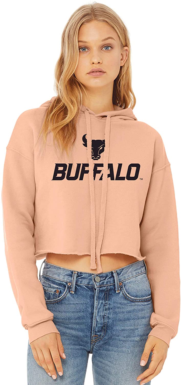 University at Buffalo Bulls NCAA Cropped Fleece Hoodie
