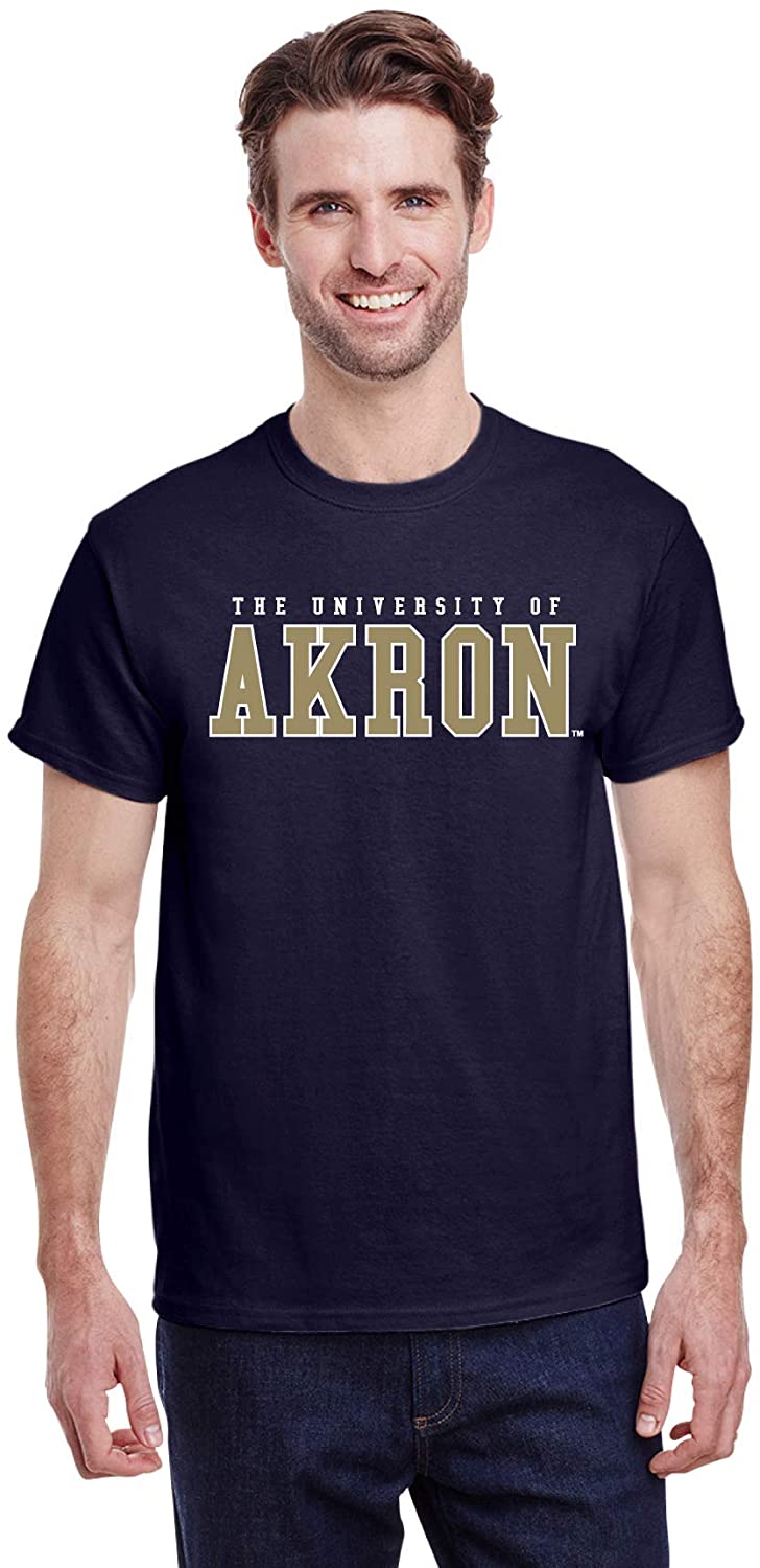 Akron Zips NCAA Block Unisex T-Shirt