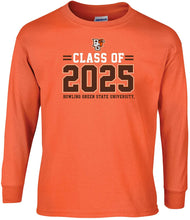 Load image into Gallery viewer, Bowling Green State Falcons NCAA Class of 2025 Stacked Long Sleeve T-Shirt
