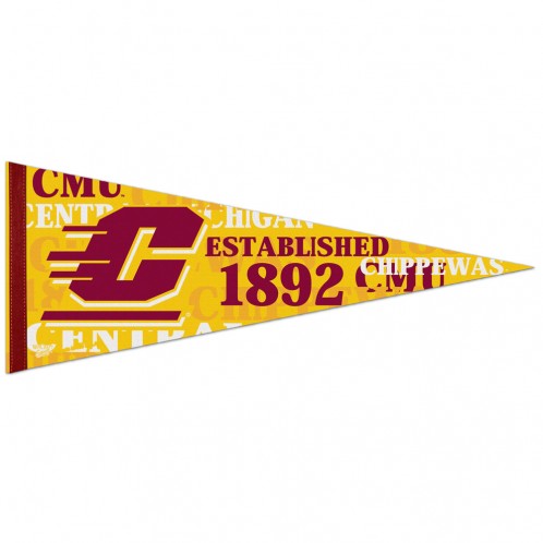 Central Michigan University Chippewas NCAA University Pennant