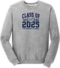 Load image into Gallery viewer, J2 Sport University of Akron Zips NCAA Class of 2025 Arch Crewneck Sweatshirt
