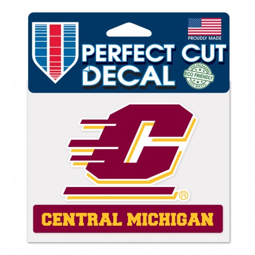 Central Michigan University Chippewas NCAA Perfect Cut Decal