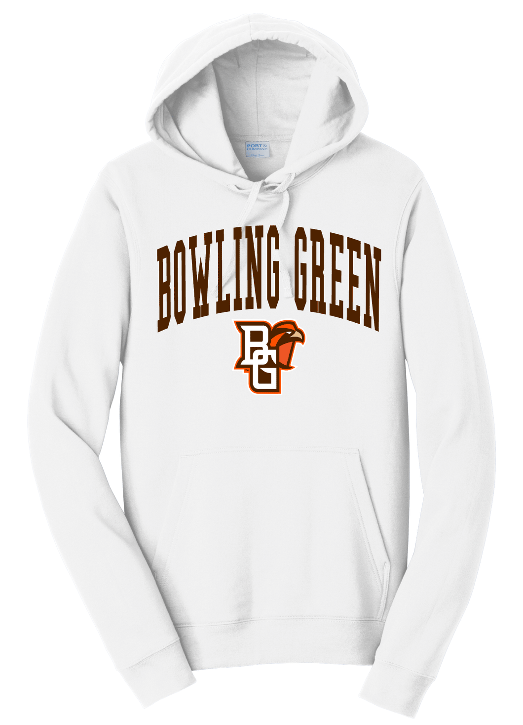 Bowling Green State Falcons NCAA Jumbo Arch Unisex Hooded Fleece