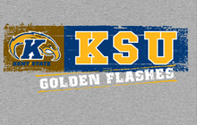 Load image into Gallery viewer, Kent State University Golden Flashes NCAA Sticker Unisex T-Shirt
