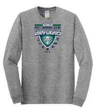 Load image into Gallery viewer, 2023 MAC Men&#39;s Swimming &amp; Diving Championship Long Sleeve Event Tee
