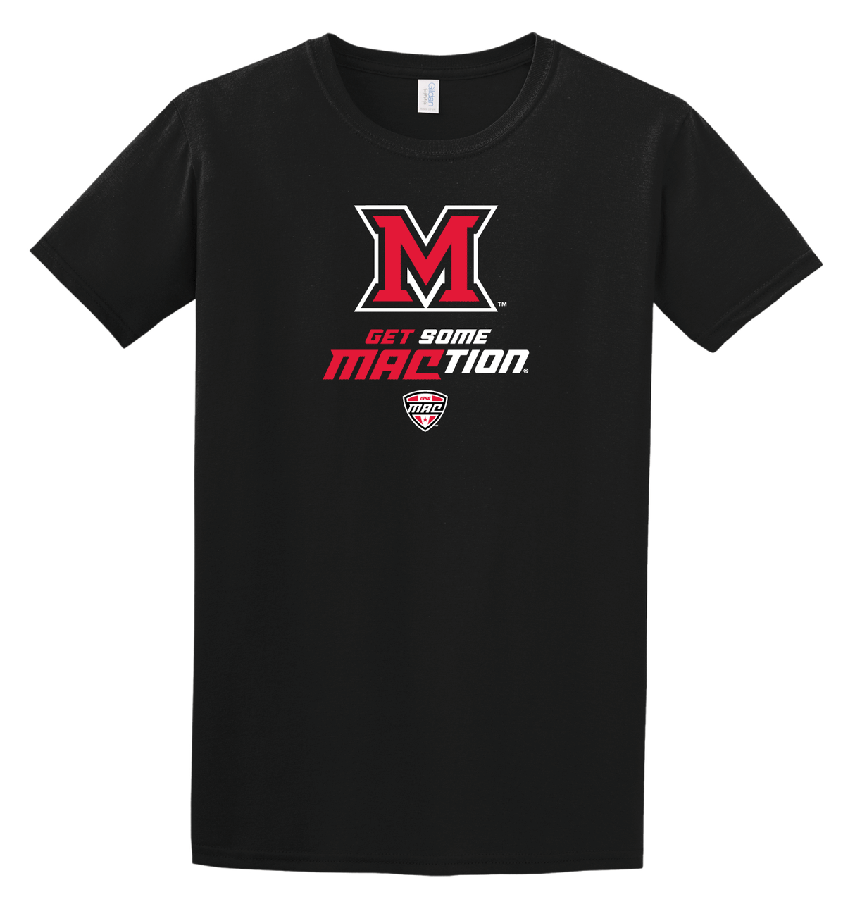 Miami University RedHawks MACtion Unisex T Shirt Shop MAC Sports