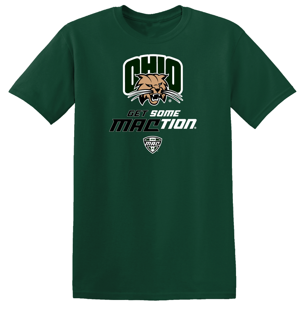Ohio University Bobcats NCAA MACtion Unisex T-Shirt