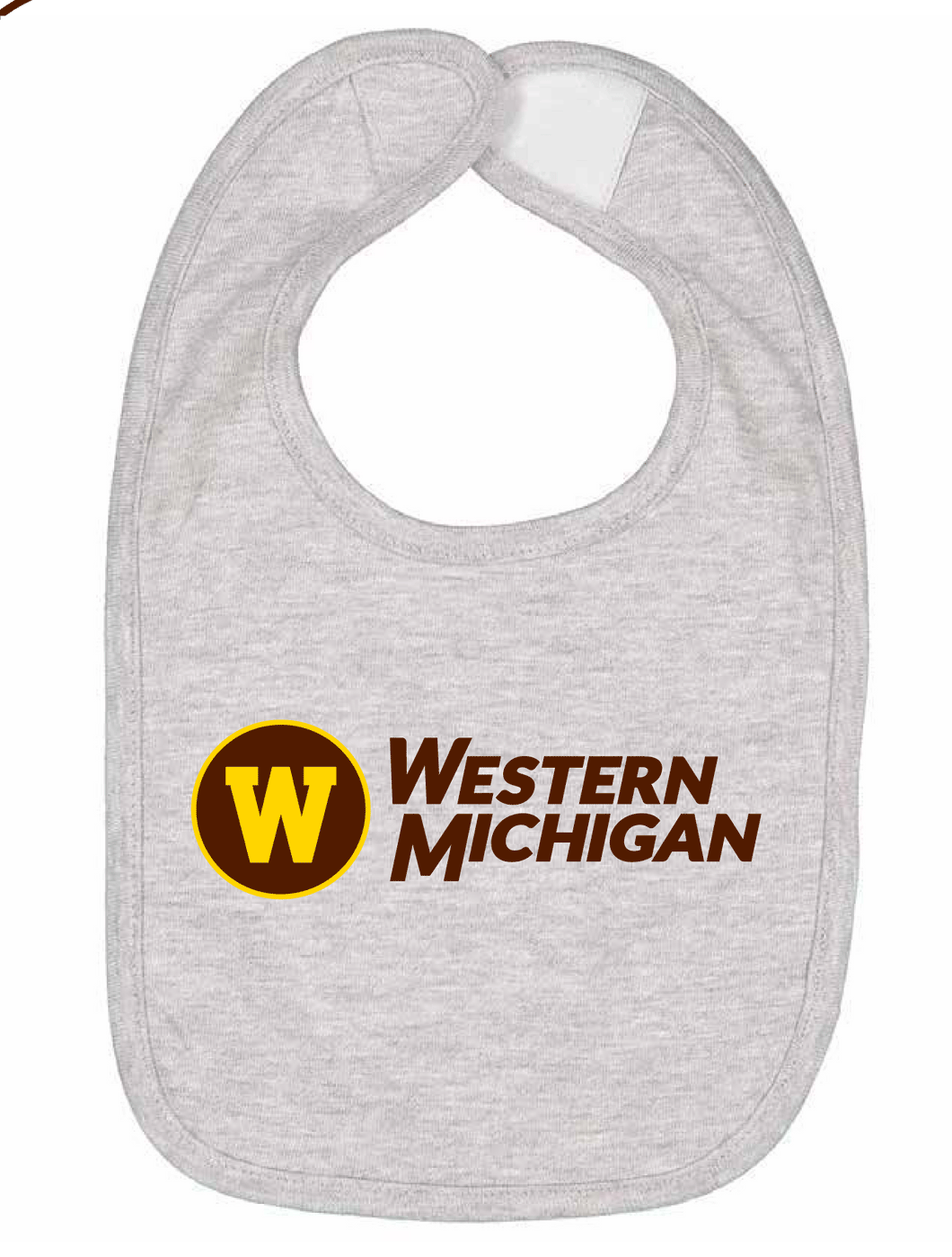 Western Michigan University Broncos NCAA Logo Infant Bib