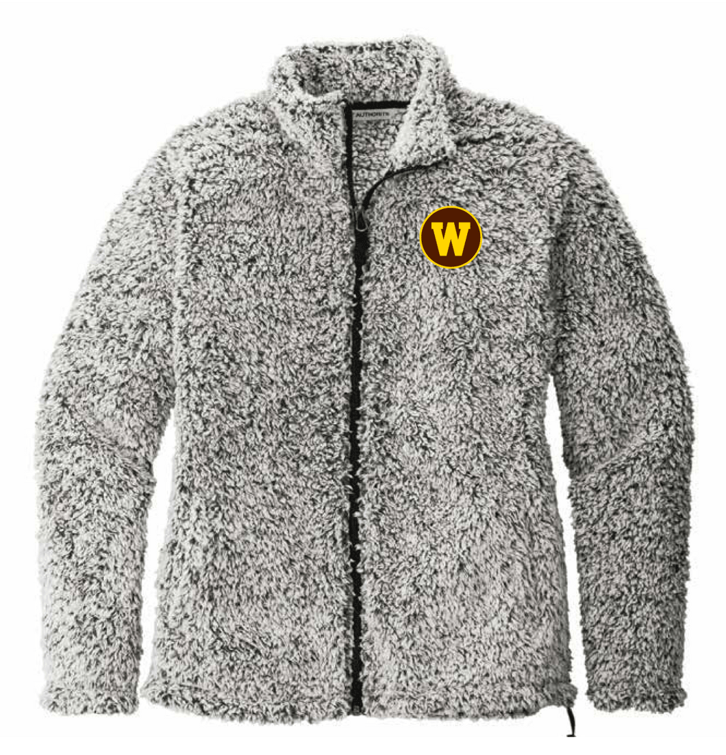 Western Michigan University Broncos NCAA Ladies Cozy Fleece Jacket